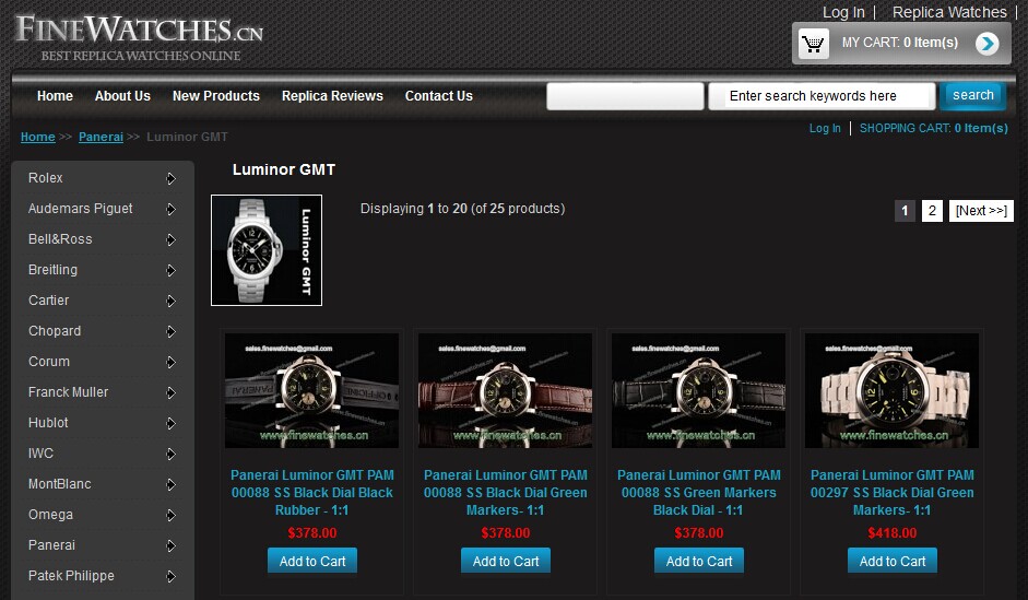Panerai Luminor GMT Replica Watches